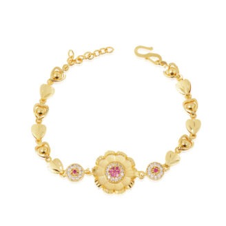 Gold Plated Women’s Bracelet – one gram gold-plated Jewellery for Daily & Festive Wear