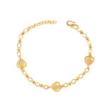 Gold Plated Women’s Bracelet – One Gram Jewellery for Daily & Occasion Wear