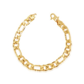 Affordable 1 gram gold-plated Men’s Bracelet – Lightweight Daily Wear