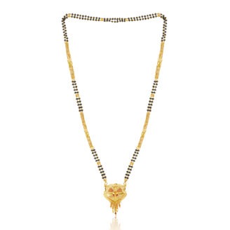 Graceful 24 Inch Mangalsutra – Daily Wear one gram gold-plated Jewellery
