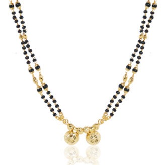 one gram gold-plated Mangalsutra – 18 Inch Ethnic Daily Design