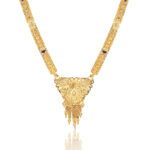 Occasion Ready one gram gold-plated Mangalsutra – 18 Inch Gold Plated