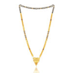 Occasion Wear one gram gold-plated Mangalsutra – 30 Inch Traditional Style