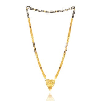 Occasion Wear one gram gold-plated Mangalsutra – 30 Inch Traditional Style