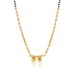 Slim one gram gold-plated Mangalsutra – Lightweight 18 Inch Daily Wear