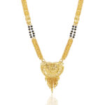 18 Inch one gram gold-plated Mangalsutra – Minimal Daily Wear Design