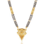 30 Inch one gram gold-plated Mangalsutra – Elegant Daily Wear