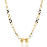Everyday Wear Mangalsutra – one gram gold-plated Finish, 18 Inch