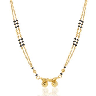 Everyday Wear Mangalsutra – one gram gold-plated Finish, 18 Inch