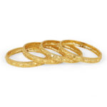 Elegant Traditions Bangles –  one gram gold-plated Bridal Set