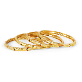 Timeless Bridal Gold Bangles –  one gram gold-plated Wedding Collection