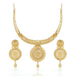 Heritage Shine Necklace Set – one gram gold-plated Occasional Wear