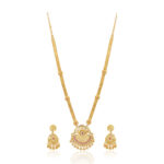 Timeless Charm Long Necklace Set –  one gram gold-plated Micro Plated Jewellery