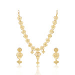 Royal Heritage Long Necklace Set –  one gram gold-plated Wedding Jewellery