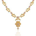 Classic Shine Long Necklace Set – one gram gold-plated Wedding Wear