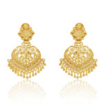 Radiant Arc Earrings –  one gram gold-plated Occasion Wear