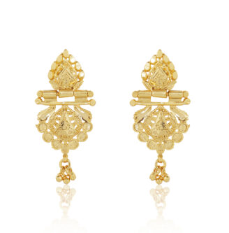 Classic Shine Earrings – one gram gold-plated Festive Statement Wear