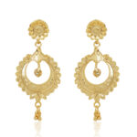 Radiant Twist Earrings – one gram gold-plated Occasion Jewellery