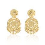 Elegant Loop Earrings – one gram gold-plated Occasional Jewellery