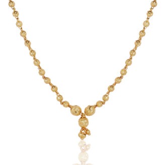 Classic Gold Ball Mala –  one gram gold-plated Daily Wear Necklace