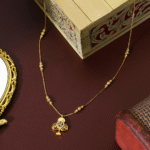 Trendy Minimal Chain Pendant –  one gram gold-plated Daily Wear