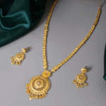 Royal Radiance Long Necklace Set –  one gram gold-plated Festive Wear